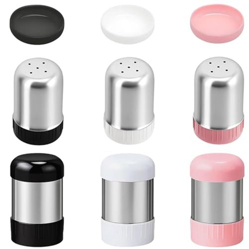 Compact salt pepper shaker set - shaker,