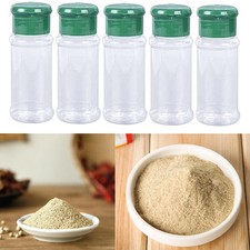 5pcs Plastic Spice Salt Pepper