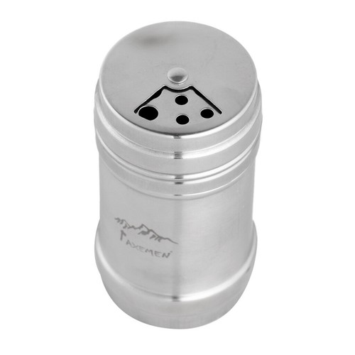 Salt pepper shaker stainless - salt,