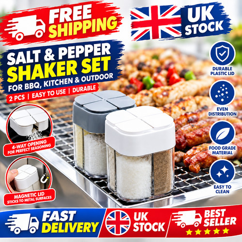 Salt and pepper shaker - 4,
